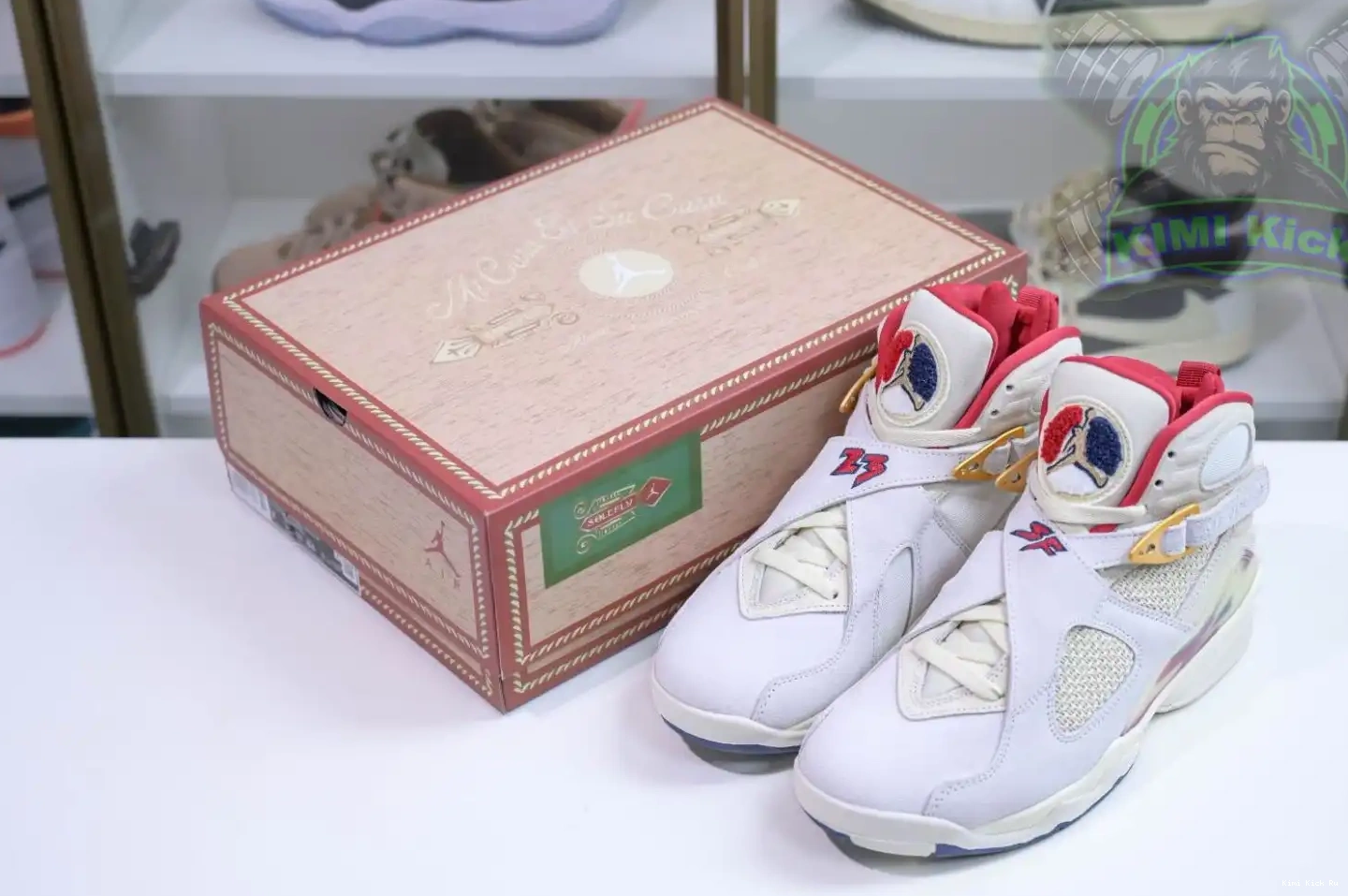 Kimikick x SoleFly Jordan Air 8 0817